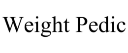 WEIGHT PEDIC trademark