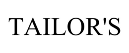 TAILOR'S trademark