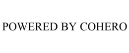 POWERED BY COHERO trademark