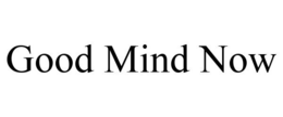 GOOD MIND NOW trademark