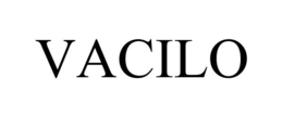 VACILO trademark