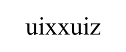 UIXXUIZ trademark