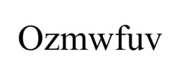 OZMWFUV trademark