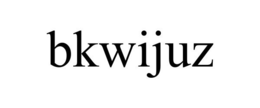 BKWIJUZ trademark