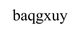 BAQGXUY trademark