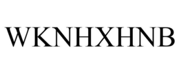 WKNHXHNB trademark