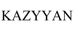 KAZYYAN trademark