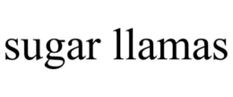 SUGAR LLAMAS trademark