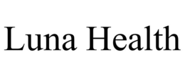 LUNA HEALTH trademark