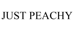 JUST PEACHY trademark