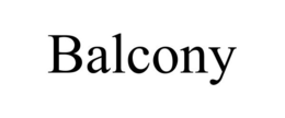 BALCONY trademark