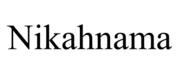 NIKAHNAMA trademark