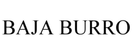 BAJA BURRO trademark