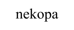 NEKOPA trademark