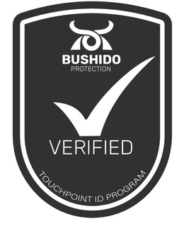 BUSHIDO PROTECTION VERIFIED TOUCHPOINT ID PROGRAM trademark