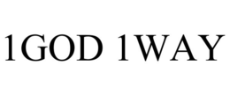 1GOD 1WAY trademark