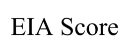 EIA SCORE trademark