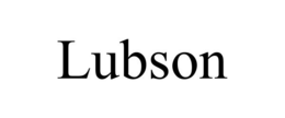 LUBSON trademark