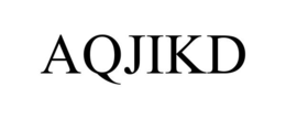 AQJIKD trademark