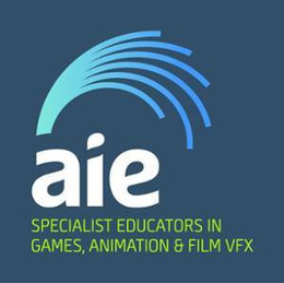AIE SPECIALIST EDUCATORS IN GAMES, ANIMATION & FILM VFX trademark