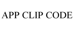 APP CLIP CODE trademark