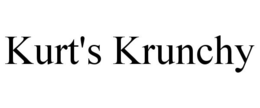 KURT'S KRUNCHY trademark
