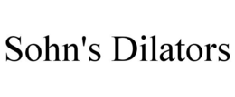 SOHN'S DILATORS trademark