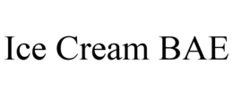 ICE CREAM BAE trademark