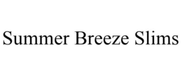 SUMMER BREEZE SLIMS trademark