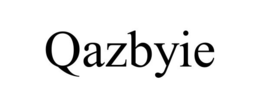 QAZBYIE trademark