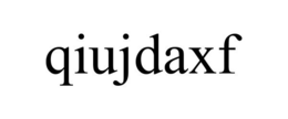 QIUJDAXF trademark