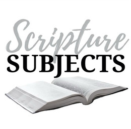 SCRIPTURE SUBJECTS trademark