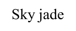SKY JADE trademark
