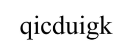 QICDUIGK trademark