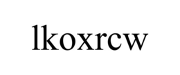 LKOXRCW trademark