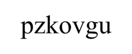 PZKOVGU trademark