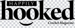 HAPPYILY HOOKED CROCHET MAGAZINE trademark