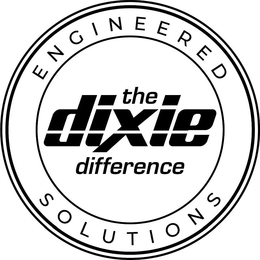THE DIXIE DIFFERENCE ENGINEERED SOLUTIONS trademark