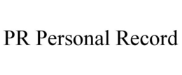 PR PERSONAL RECORD trademark