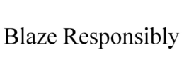 BLAZE RESPONSIBLY trademark