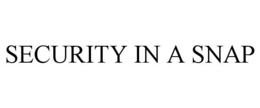 SECURITY IN A SNAP trademark
