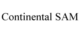 CONTINENTAL SAM trademark