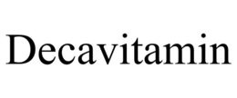 DECAVITAMIN trademark