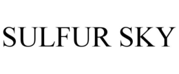 SULFUR SKY trademark