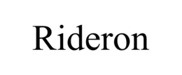 RIDERON trademark