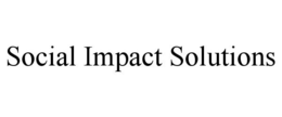 SOCIAL IMPACT SOLUTIONS trademark