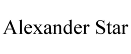 ALEXANDER STAR trademark