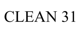CLEAN 31 trademark