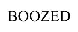 BOOZED trademark
