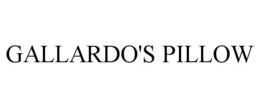 GALLARDO'S PILLOW trademark